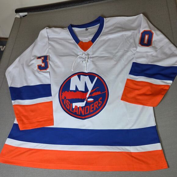 Ilya Sorokin Signed NY Islanders Custom White Jersey JSA AY00812 XL Autograph - Picture 6 of 9